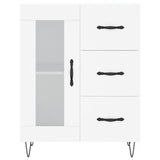 Highboard White 69.5x34x180 cm Engineered Wood 3199969