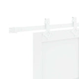 Sliding Door White 61 x 198.5 cm Solid Pine Wood 3333577