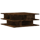 ZNTS Coffee Table Smoked Oak 70x70x29 cm Engineered Wood 840748