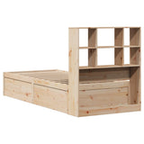 Bed Frame without Mattress 90x200 cm Solid Wood Pine 3323464