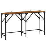 Console Table Old Wood 140 x 29 x 75 cm Engineered Wood 883528