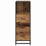 Bathroom Furniture Set with Drawer Old Wood 35 x 37.5 x 100 cm 883605