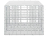 Gabion with 5 mm Wire and 5x10 cm Mesh 350x50x50 cm 3464713