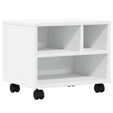 Printer Stand with Wheels White 41x32x34,5 cm 840611