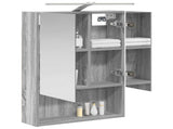Bathroom Mirror Cabinet with Door Grey Sonoma 50 x 14.5 x 70 cm 889212