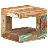 338008 Coffee Table 45x45x40 cm Solid Wood Reclaimed