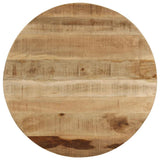 Coffee Table Solid Rough Mango Wood 60x40 cm 244673