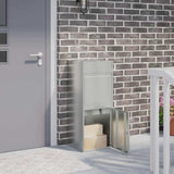Parcel Drop Box Silver 47.5 x 38 x 59 cm Galvanised Steel 874938