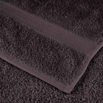 Washcloths 50 pcs Anthracite 15x21 cm 360 gsm 100% Cotton 136672