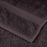 Washcloths 50 pcs Anthracite 15x21 cm 360 gsm 100% Cotton 136672