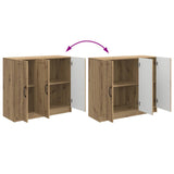 Sideboard Artisan Oak 89 x 34.5 x 77 cm Engineered Wood 895804