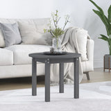 Coffee Table Grey 55x45 cm Solid Wood Pine 822329