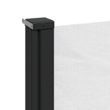 Retractable Side Awning White 200x500 cm 4004466