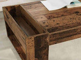Coffee Table Old Wood 110 x 50 x 41 cm Engineered Wood 8000162
