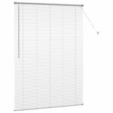 Venetian Blind Silver 175 x 125 cm 25 mm Aluminium 42005927