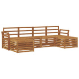 Sofa Sets 6 pcs Natural Solid Acacia Wood 3375249