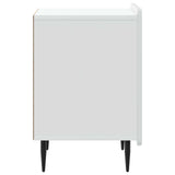 Bedside Cabinet 2 pcs White 43 x 34.5 x 52 cm Engineered Wood 894336