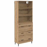 Highboard with Drawer Artisan Oak 69.5 x 34 x 180 cm 3415845