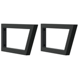 Basin Shelf Wall Mounted Steel and Solid Wood Acacia 3302795