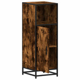 Bathroom Cabinet Smoked Oak 35x37.5x100 cm Engineered Wood 849241