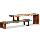 244582 TV Stand Solid Reclaimed Wood
