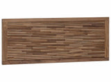 Bed Headboard Natural Solid Teak Wood 42024571
