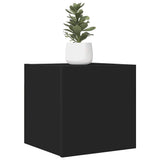 Wall Mounted TV Cabinets 2 pcs Black 30.5x30x30 cm 804485