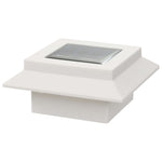 Outdoor Solar Lamps 12 pcs LED Square 12 cm White 277137