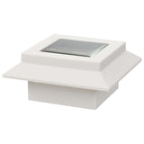 Outdoor Solar Lamps 12 pcs LED Square 12 cm White 277137