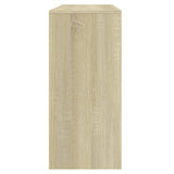 Console Table Sonoma Oak 100x35x76.5 cm Engineered Wood 809839