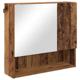 Bathroom Furniture Set 5 pcs Old Wood Engineered wood & Metal 3392991