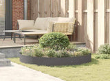 Planter Ring Black 120 x 120 x 20 cm Cold-rolled Steel 873634