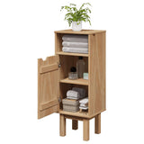 Bathroom Cabinet OTTA 35x30x90 cm Solid Wood Pine 4013458