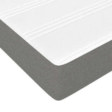 Pocket Spring Bed Mattress Medium Dark Grey 100x190x20 cm Twin 347855
