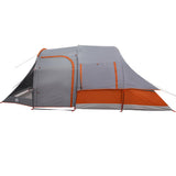Camping Tent Tunnel 4-Person Grey Waterproof 94745