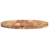 Table Top Round 60x4 cm Solid Wood Acacia 4008702