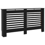 Radiator Cover Black 152x19x81.5 cm MDF 288186