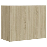 Wall Cabinet Sonoma Oak 75x35x60 cm Engineered Wood 848425