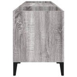 Record Cabinet Grey Sonoma 121x38x48 cm Engineered Wood 831939