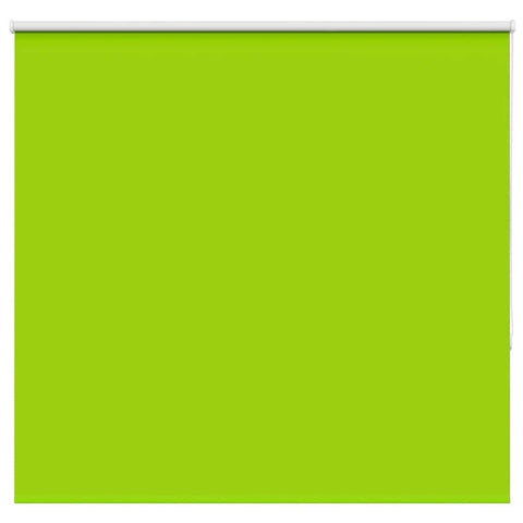 ZNTS Roller Blind Blackout Leaves Green 150x150 cm Fabric Width 146.6 cm Polyester 4011268