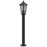 Outdoor Floor Lamps 3pcs Black 80 cm Stainless Steel 4006386