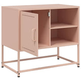 TV Cabinet Pink 68x39x60.5 cm Steel 846519