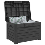 Outdoor Cushion Box Anthracite 73x50.5x46.5 cm Polypropylene 366600