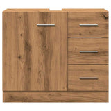 Sink Cabinet Artisian Oak 63x30x54 cm Engineered Wood 858324