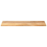 Table Top 140x50x2.5 cm Rectangular Solid Wood Mango 371464
