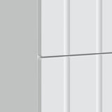 Bedside Cabinet White 62 x 34.5 x 49.5 cm Engineered Wood 894315