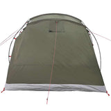 Camping Tent Tunnel 4-Person Olive Green Waterproof 4009413
