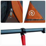 Inner Tent with Roof Grey and Orange 290 x 288 x 234 cm Taffeta 42001177