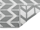 Outdoor Carpet ARAKIL Grey 160x230 cm PP 368543