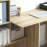 Desk Sonoma Oak 131.5 x 50 x 106.5 cm Engineered Wood 869300
